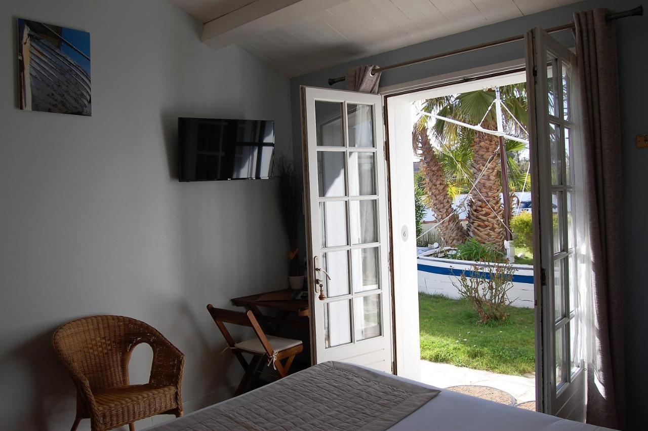 Hotel Le Goeland Barbâtre Rum bild
