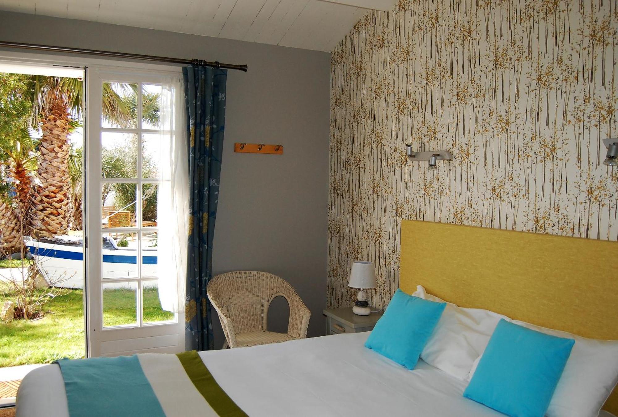 Hotel Le Goeland Barbâtre Rum bild